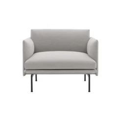 Outline Chair, clay/black