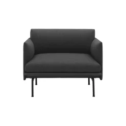 Outline Chair, remix 163/black