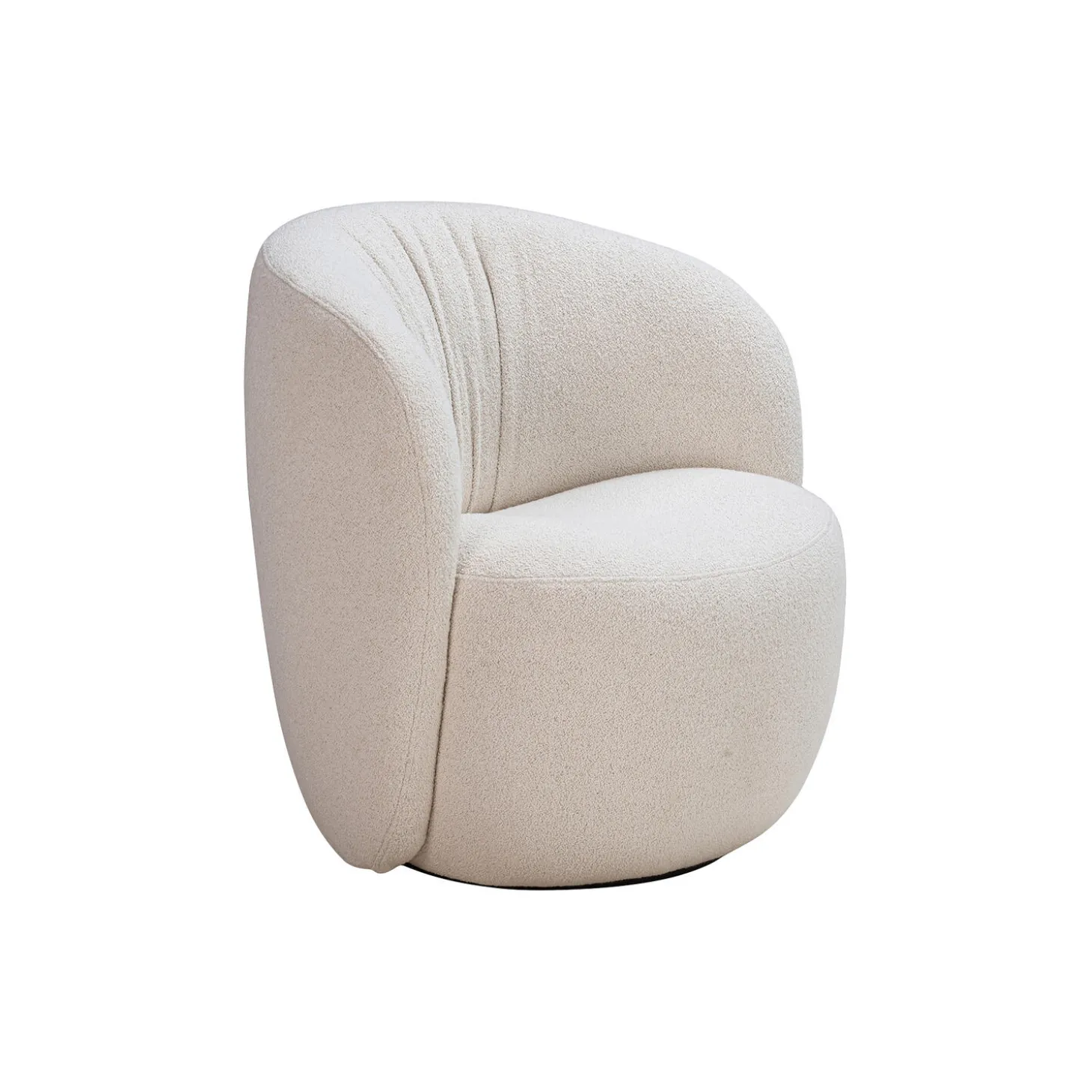 Ovata Small Swivel Chair, cuddle col. 02
