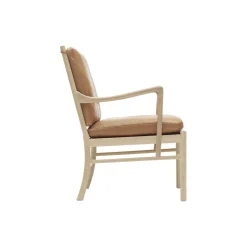 OW149 Colonial Chair loungestol, sæbebehandlet eg/Thor 307