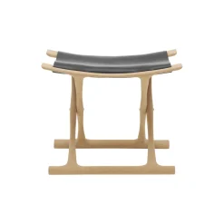 OW2000 Ægyptisk foldestol, olieret eg/sort