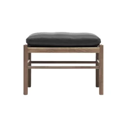 OW149F Colonial skammel, olieret valnød/sort