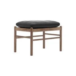 OW149F Colonial skammel, olieret valnød/sort