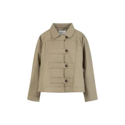 Padded military jacket, hunter green