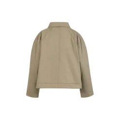 Padded military jacket, hunter green