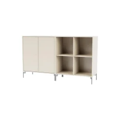 PAIR klassisk skænk med ben i krom, 158 oat