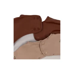 2-pak langærmet hagesmæk, cherry