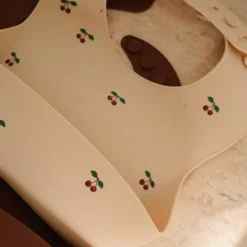 2-pak silikonehagesmæk, cherry/mocca