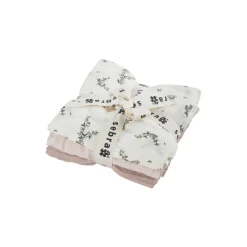 3-pak stofbleer, powder blossom/rose