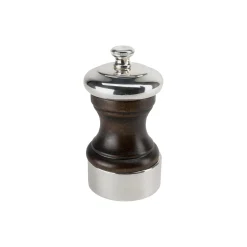 Palace peberkværn 10 cm, choko/sølv