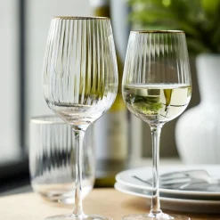 Palermo Gold hvidvinsglas 4 stk.