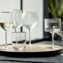 Palermo Gold rødvinsglas 4 stk.