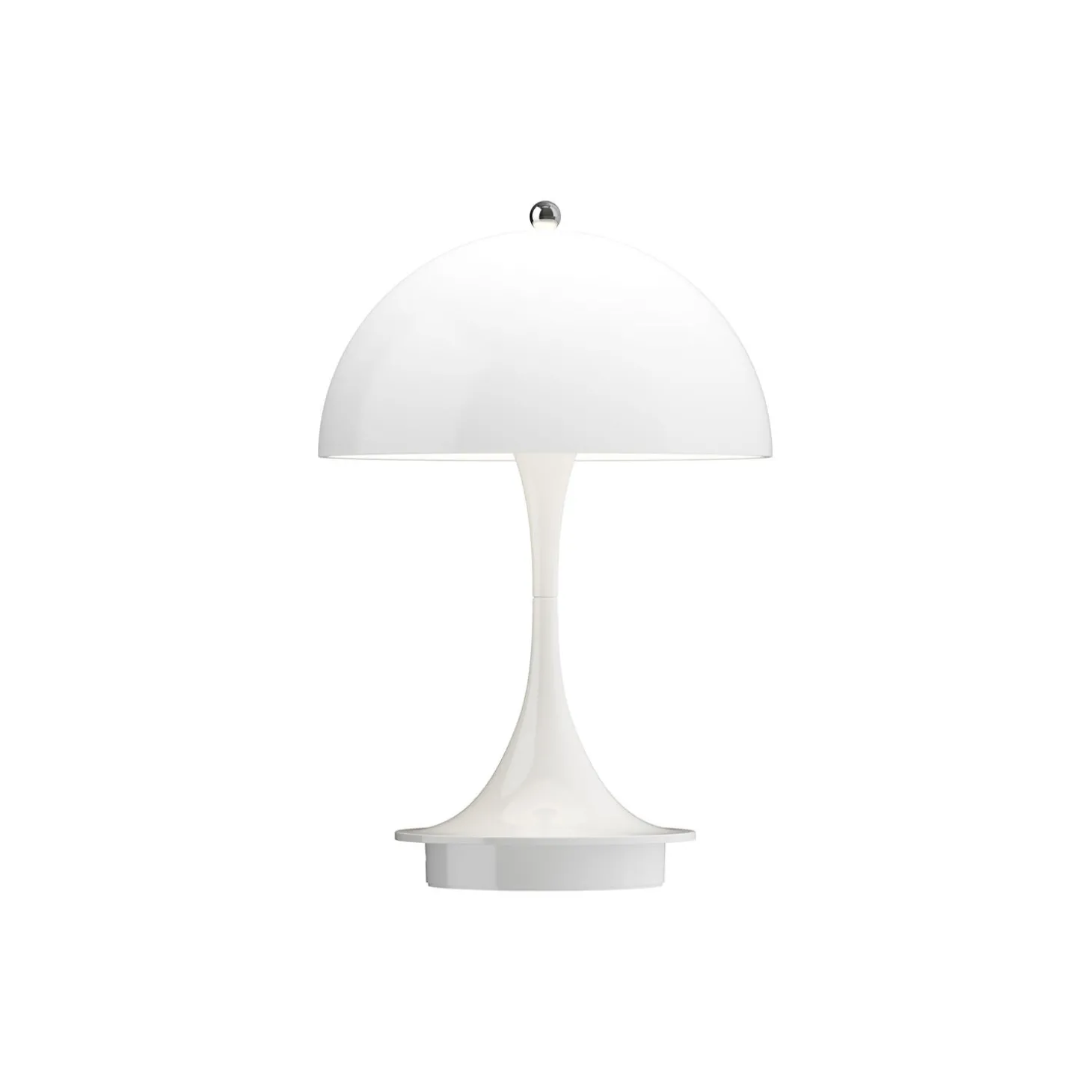 Panthella 160 Portable bordlampe, opal white