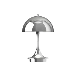 Panthella 160 Portable bordlampe, high lustre chrome plated