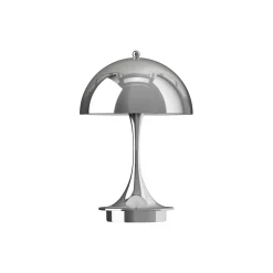 Panthella 160 Portable bordlampe, high lustre chrome plated