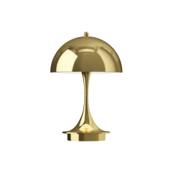 Panthella 160 Portable bordlampe, brass metallised