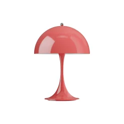 Panthella 250 Portable bordlampe, opaque coral