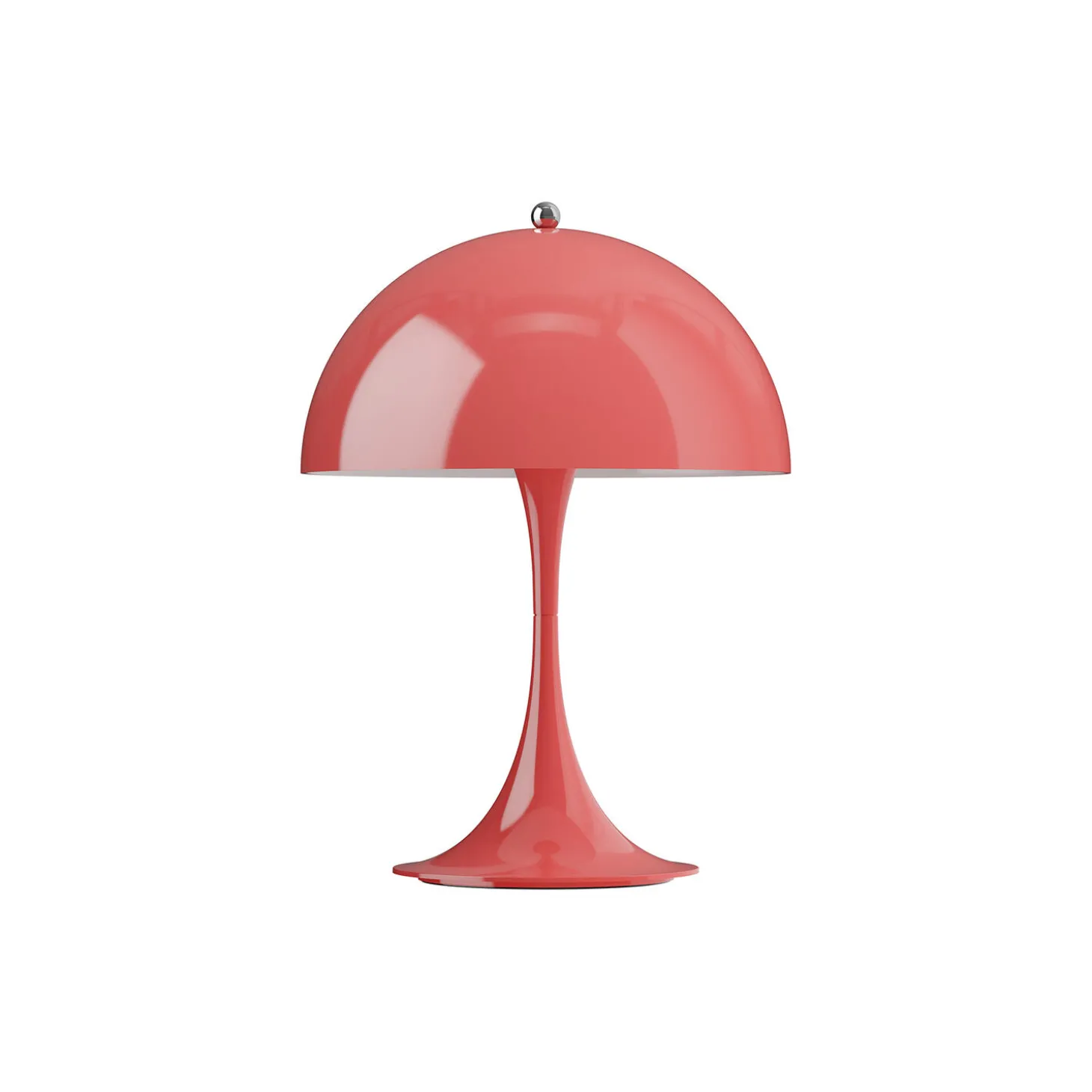 Panthella 250 Portable bordlampe, opaque coral