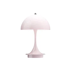 Panthella 160 Portable bordlampe, opal pale rose