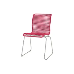 Panton One Dining spisebordsstol, scarlett/steel