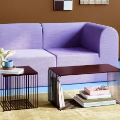 Panton Wire Extended topplade, 07 black red