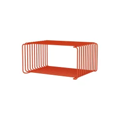 Panton Wire Single halv højde, 145 rosehip