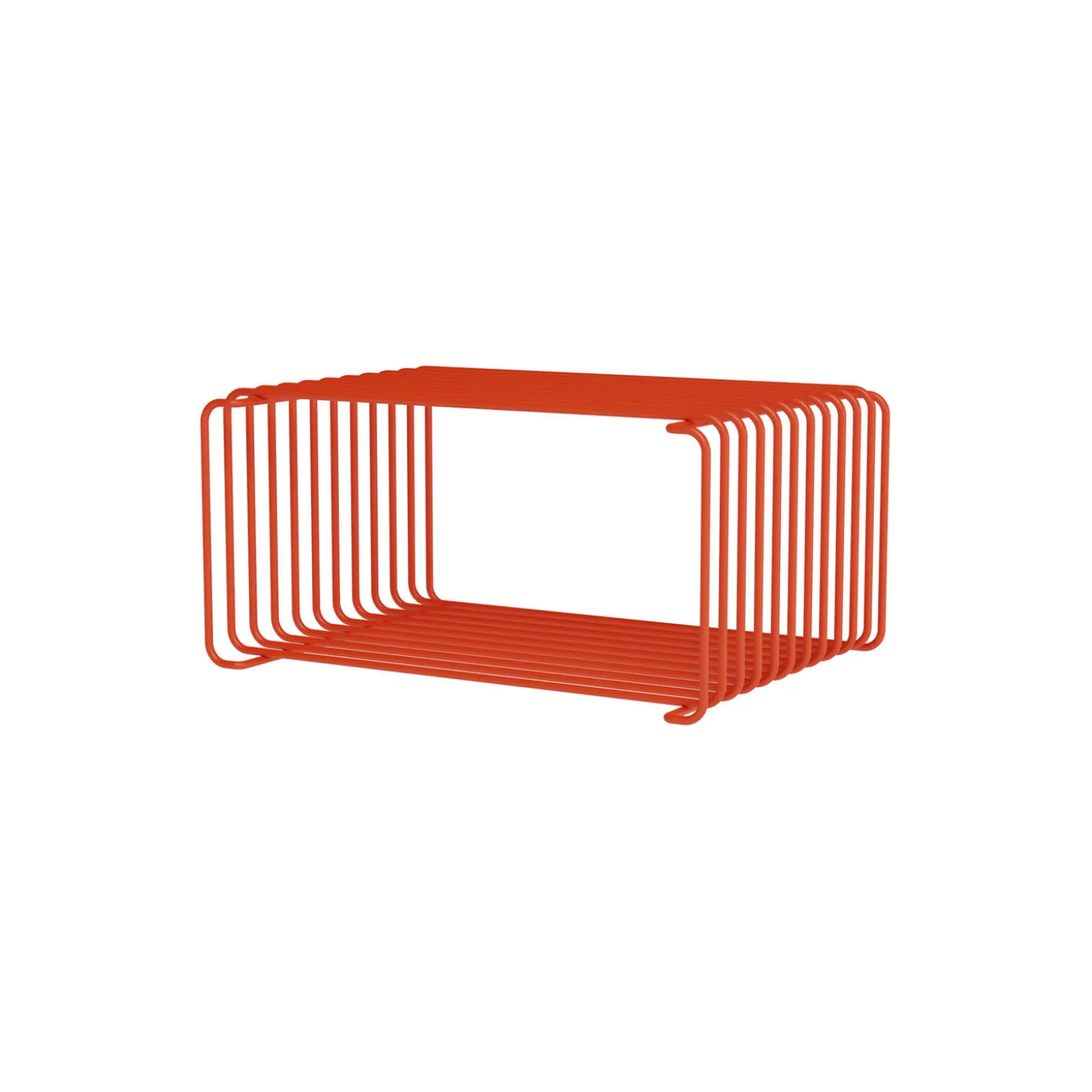 Panton Wire Single halv højde, 145 rosehip