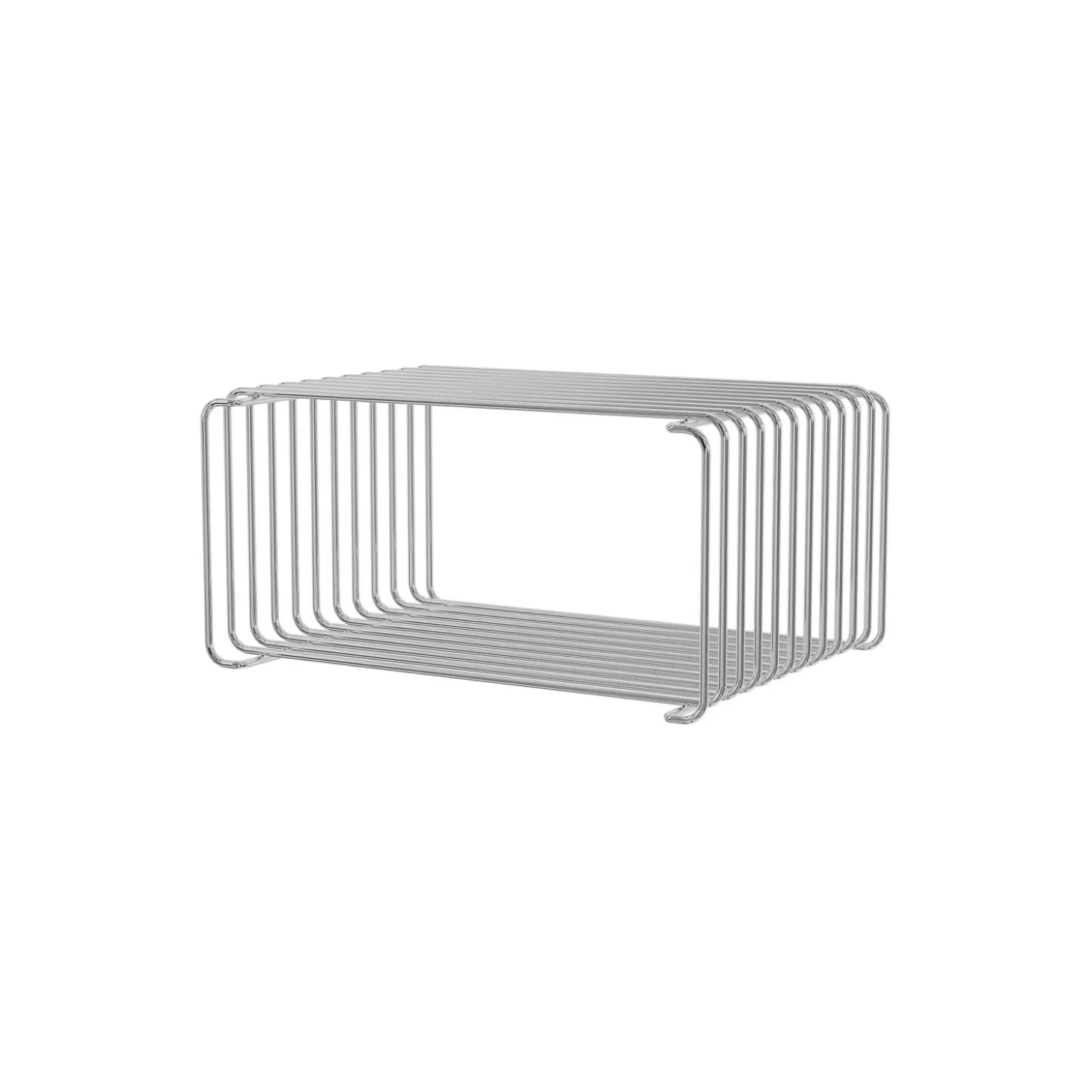 Panton Wire Single halv højde, 43 chrome