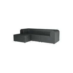 Paradigm 3-personers sofa med puf, Hallingdal 166