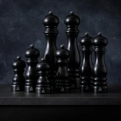 Paris uS saltkværn 18 cm, sort satin