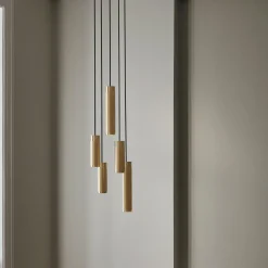 Patrone Cluster Ceiling Lamp Large, brass