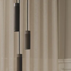 Patrone Cluster Ceiling Lamp Small, browned brass