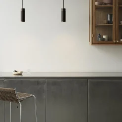 Patrone Pendant Lamp, browned brass