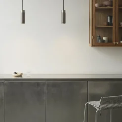 Patrone Pendant Lamp, nickel-plated brass