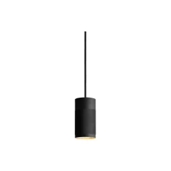 Patrone Pendant Lamp Small, black-browned brass