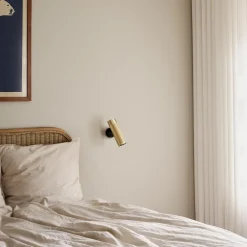 Patrone Wall Lamp, brass