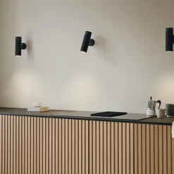 Patrone Wall Lamp, browned brass