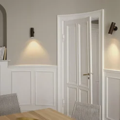 Patrone Wall Lamp, browned brass