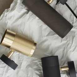 Patrone Wall Lamp, browned brass