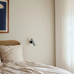 Patrone Wall Lamp, nickel-plated brass