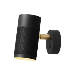Patrone Wall Lamp Small, black-browned brass