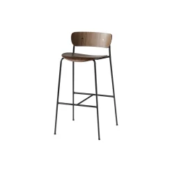 Pavilion AV9 barstol, valnød/sort