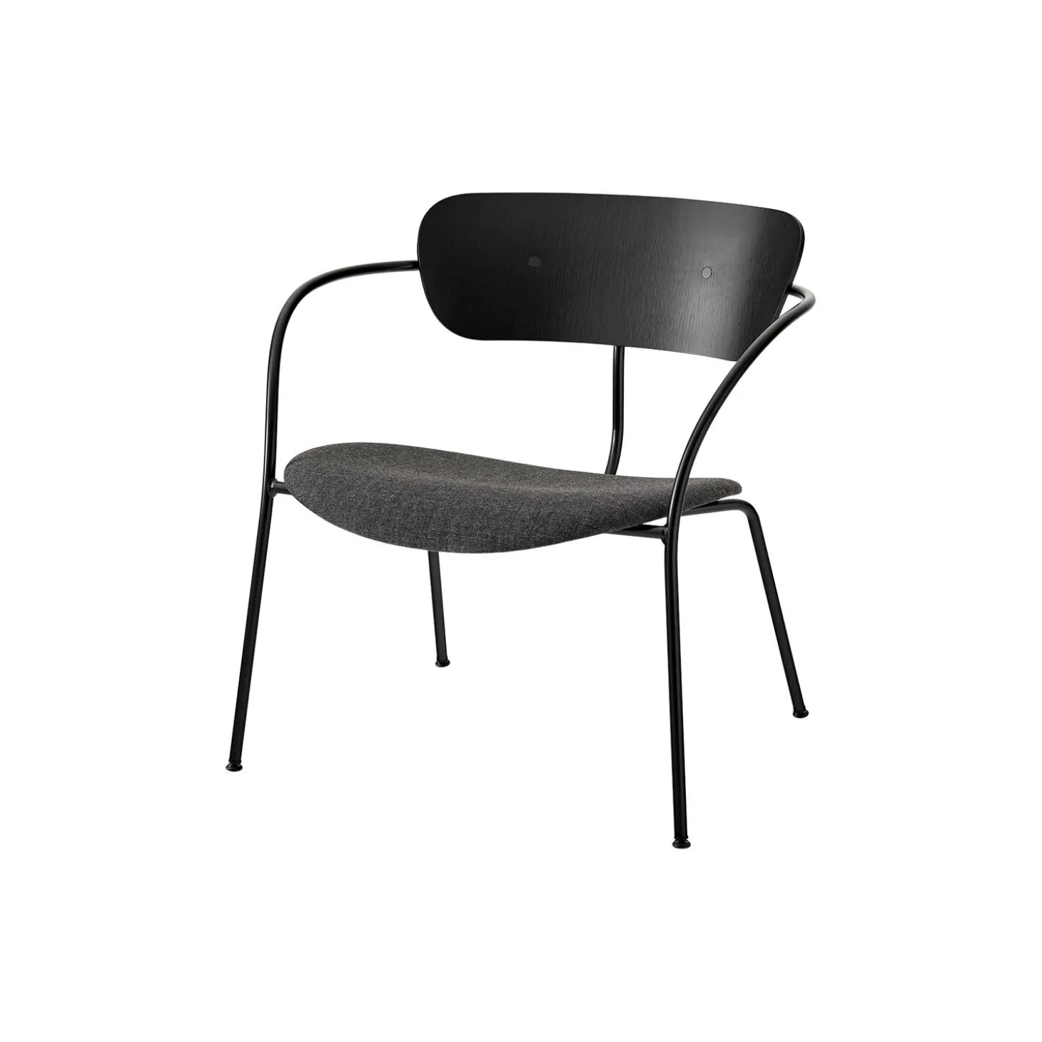 Pavilion AV6 loungestol, sort/grå