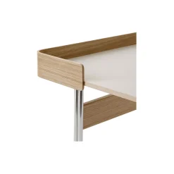 Pavilion Desk AV17 skrivebord, mushroom/oak