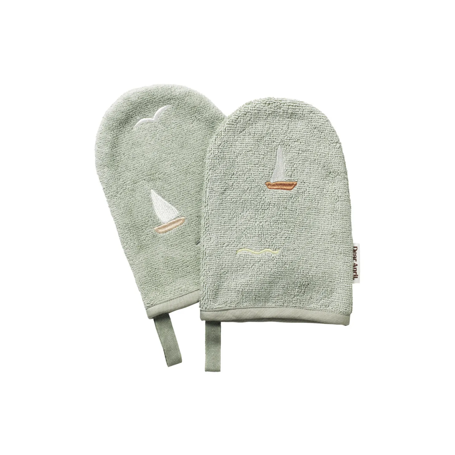 Paw badehandsker, sailboats