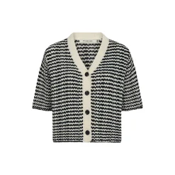 PD-Marianne SS Cardigan, midnight navy