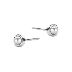 PEARL ØRERINGE, sterlingsølv