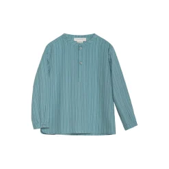Peasant Shirt, mineral stripe