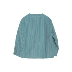 Peasant Shirt, mineral stripe