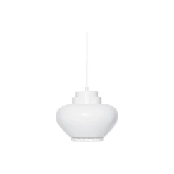 Pendant Light A333 “Turnip“, white/white